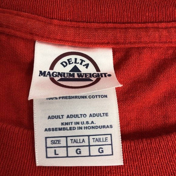 Maryland Terrapins‎ Red Standing Mascot T-Shirt Size Large - Picture 3 of 7